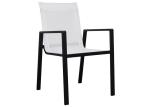 Buy cheap Teslin Mesh Seat Outdoor Chairs with Armrest for Restaurant Dining Use from wholesalers