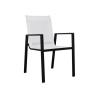 Buy cheap Teslin Mesh Seat Outdoor Chairs with Armrest for Restaurant Dining Use from wholesalers