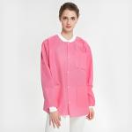 Unisex Work-Wear Lab Coat for Doctors Nurses Direct Non-Woven PP Disposable