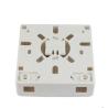 Buy cheap Wall Mounted Fiber Optic Connection Box 86*86mm Mini Size 2 Way Type from wholesalers