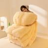 Buy cheap All-Season Thickened Winter Quilt with Long Hair Mink Velvet and 100% Polyester Warmth from wholesalers