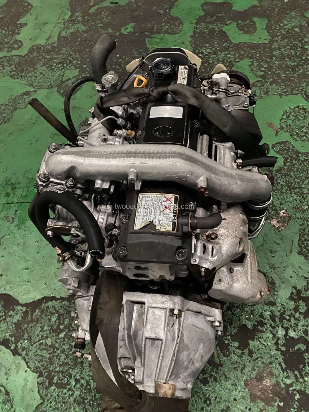 1KZ-TE 1kzt 1kz Complete Engine For Toyota Standard Displacement 5.9L in and Good Condition