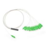 1 To 16 Mini PLC Splitter For Fiber Optic Communication RoHS compliant
