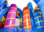 Commercial Outdoor 4 In 1 Unicorn Inflatable Jumping Castle / Blow Up Bouncer