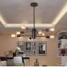 Buy cheap Industrial Style Retro Chandelier Black Iron Branch Straight Bar vintage Lamp (WH-VP-109) from wholesalers