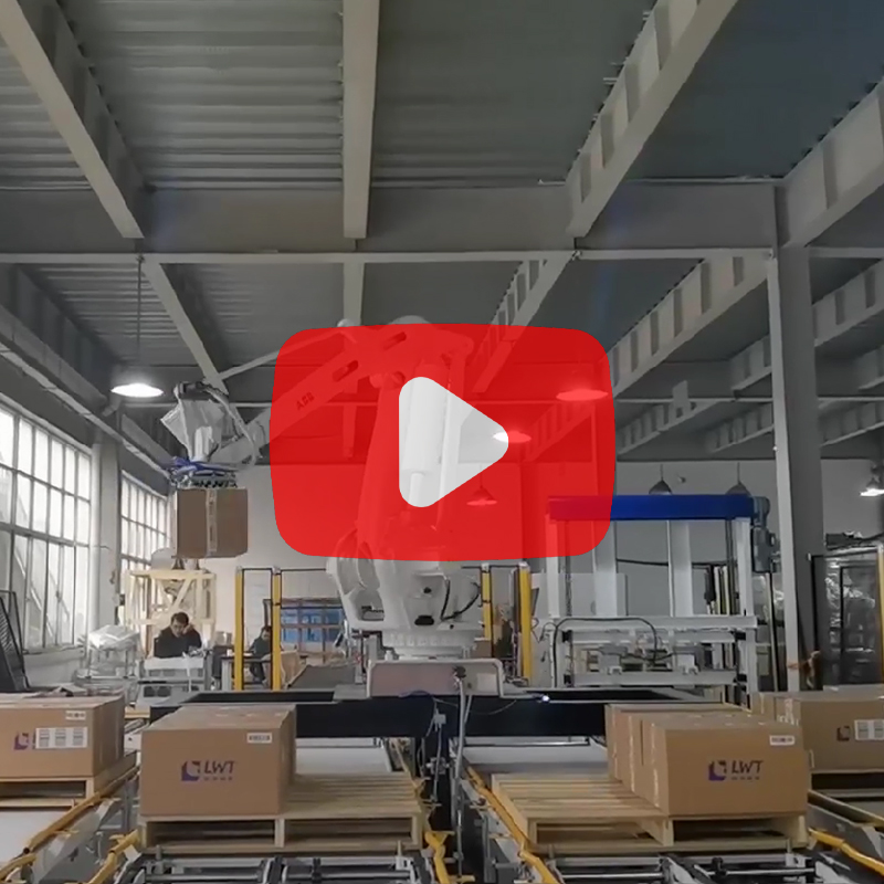 Automatic Packaging Food Empty Iron Lid Glass Bottles Palletizer Filled Tin Cans Depalletizer Machine
