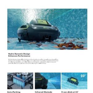 Buy cheap Industrial Bottom Water Swimming Pool Robot Vacuum Cleaning Robot from wholesalers