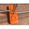 Buy cheap Blow molding temporary fence base UV 531 UV 770 BHT treated 75mm 90mm 100mm center distance available from wholesalers