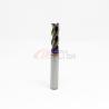 Buy cheap 6mm 1/4" 3/8" Milling Aluminum End Mill For 7075 Aluminum 3 Flute DLC Coating from wholesalers
