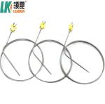 K Type NiCr-NiSi / NiCr-NiAl Sheathed Thermocouple For 400°C