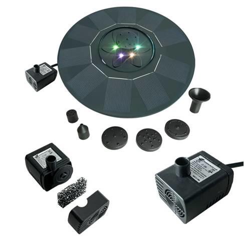 Buy cheap Garden Outdoor Fountain Submersible Solar Fountain Pump Outdoor Garden Pool Water Floating Fountain Pump from wholesalers