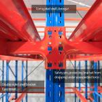 1700-8000mm Depth Steel Pallet Rack in Orange for Warehouse Rack