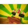 Buy cheap PVC Outdoor Lion Carton Bounce Obstacle Course 6.5*5.5*3.2m from wholesalers