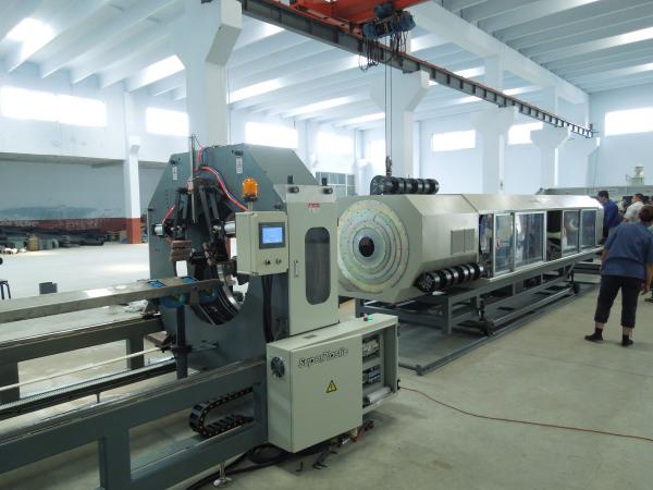 Buy cheap Electric Heating Hollow Wall Corrugated Pipe Extrusion Line 100-1000kg/H from wholesalers