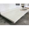 Buy cheap Big Size Quartz Kitchen Island Countertops / Grey Stone Kitchen Worktops from wholesalers