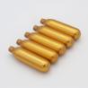 Buy cheap 8G Gold Whip Cream Chargers Modern Style For Medical Coffe Cream from wholesalers