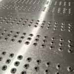 Customizable Metal Plate with Holes 20mm Height and 30%-70% Open Area