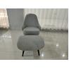 Buy cheap Cotton And Linen Fabric 85cm Height Iron Pipe Sofa Set from wholesalers
