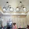 Buy cheap Industrial Pendant Lights Vintage Iron Bicycle Hanglamp For Bar Decor E27 Loft round pendant light(WH-VP-65) from wholesalers