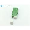 Buy cheap LAN LC APC Fiber Optic Coupler Flangeless Duplex With Internal Shutter from wholesalers