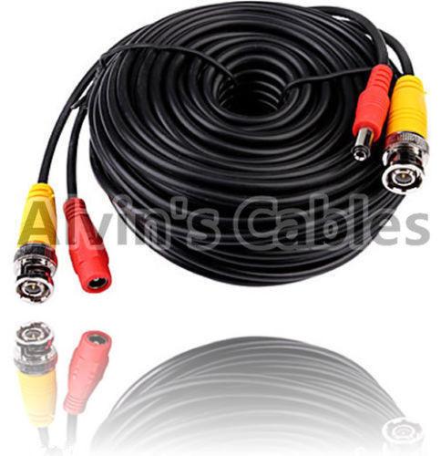 Buy cheap 20 Meters BNC Coaxial Cable DC Power Cable Black Color For CCTV Camera DVRs from wholesalers