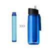 Buy cheap 650ML Personal Camping Filter Bottle Plastic 0.01 Micron Bpa Free Filter Water Bottle from wholesalers
