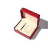 Buy cheap High End Women Leather Jewelry Box Red Inside Velvet Insert Custom Luxury Handmade from wholesalers