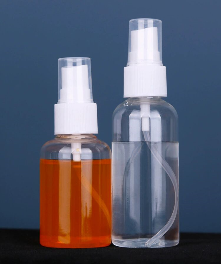 Lotion Plastic Empty Spray Bottle Pet 60ML 100ML 120ML