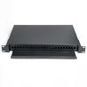 Buy cheap 24 Cores Fiber Optic Patch Panel , Cold Rolled Steel SPCC LC Patch Panel from wholesalers