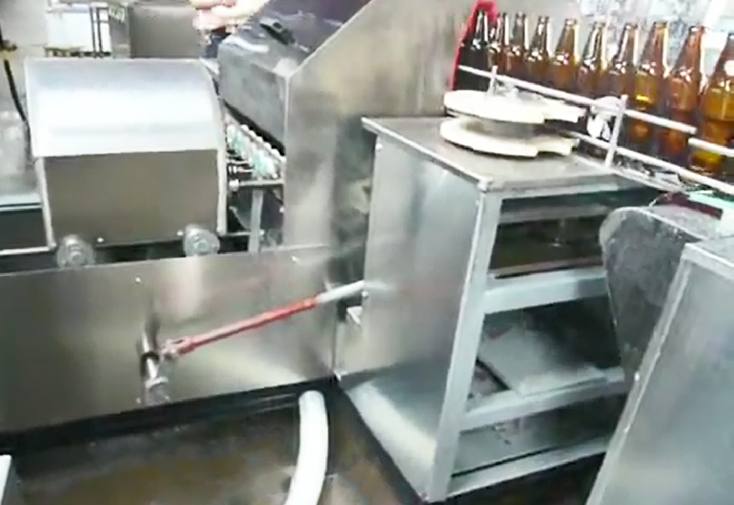 Normal Glass Bottle Washing Machine for Carton Packaging Industry