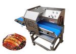 500KG/H Industrial Meat Slicer Cooked Chicken Breast Meat Beef Biltong Slicing