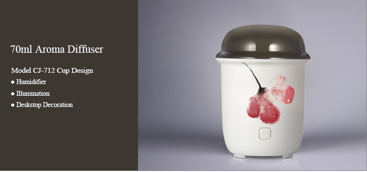 Electric Home Appliance Cup Shape Essential Oil Diffuser Machine
