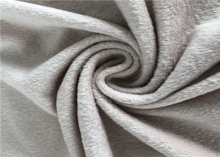Super Soft 160CM Velvet Spandex Fabric Double Side Plush 280GSM 160CM For Pajamas