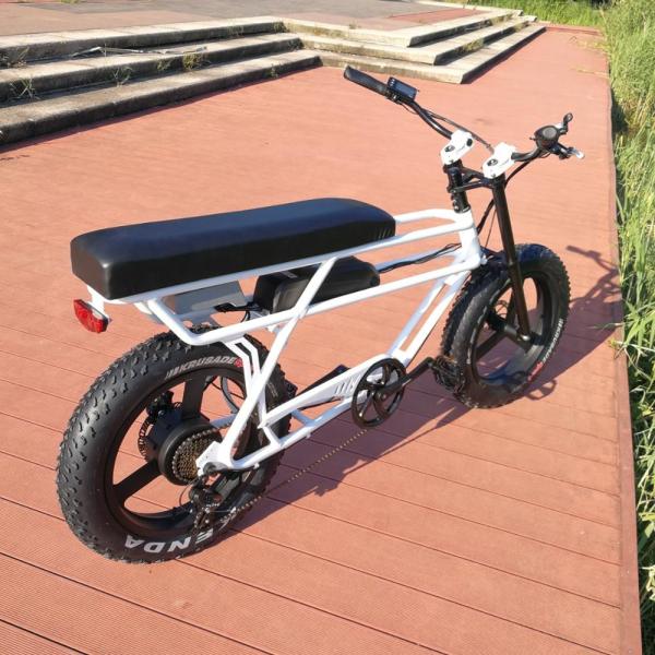 Buy cheap Brushless Motor Electric Off Road Bike , Electric Fat Tire Mountain Bike Max Speed < 30km/H from wholesalers