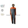 Buy cheap Grey Orange Fr Cotton Coveralls / Fr Clothing Coveralls With Hood Breathable Cotton NFPA 2112 from wholesalers