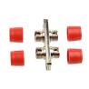 Buy cheap Zinky Alloy FC To FC Fiber Optic Coupler SX DX FC FC Fiber Adapter from wholesalers