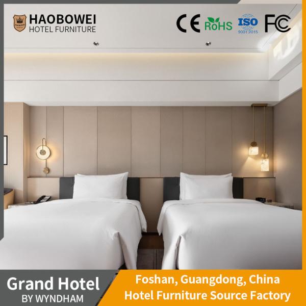 Modern Luxury Style Standard Double Bedroom Set For Resort Hotel Furniture In