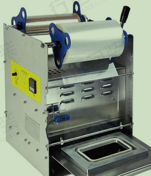 Buy cheap Manual Pressure Type Tray Sealer For Duck Goods Stewed Cooked Food from wholesalers
