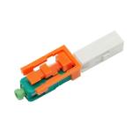 SC / APC Fast Connect Fiber Connectors For FTTH Butterfly 3.0mmx2.0mm Drop Cable