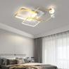 Buy cheap Modern Minimalist White Square Ceiling Light Atmosphere Household Bedroom Star Ceiling Lights(WH-MA-289) from wholesalers