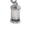 Buy cheap Women's and Men's 925 Sterling Silver Chain with Clear Cubic Zirconia Buddhism Amulet Necklace(N6030802C) from wholesalers