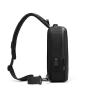 Buy cheap Black Gray 5L Shoulder Crossbody Mens Chest Sling Bag 0.53KG from wholesalers