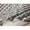 Buy cheap 0.45mm Stretch Backing Garment Leather Fabric For Swimwear Silver Color from wholesalers