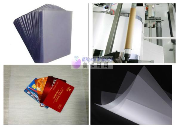 Buy cheap One Side Glue Coating PETG Plastic Sheet High Temperature Resistance from wholesalers