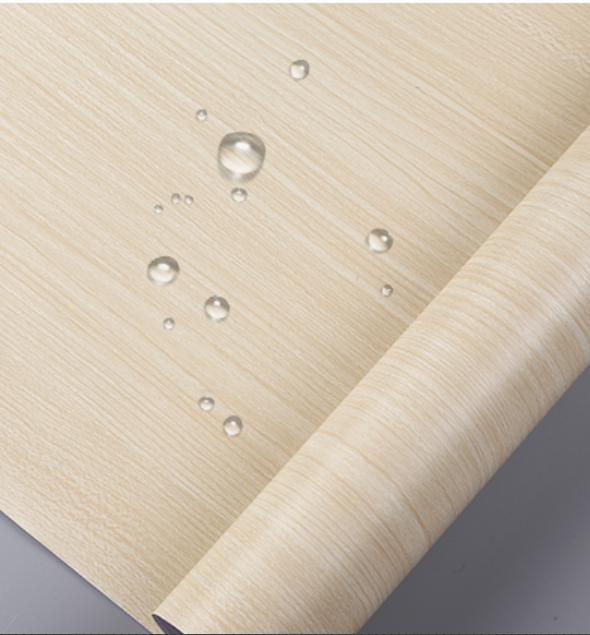 Modern Style PVC Natural Embossed Wood Grain Self Adhesive Decorative Wallpaper Sticker oak wood wallpaper