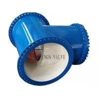 Buy cheap Fabricated Tee Strainer A106 Body 48" 150LB Flanged ASME B16.47 For Water product