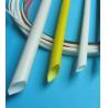 Buy cheap SGS Silicone Rubber Fiberglass Sleeving , Braided Fiberglass Sleeve Extrudgd from wholesalers