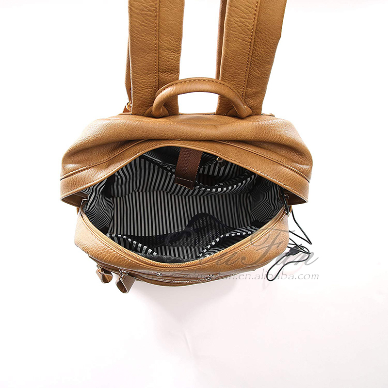 Leather Diaper Bag Backpack vintage diaper bag