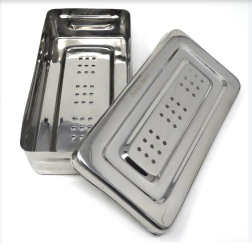 Buy cheap Empty Bone Screw Sterilization Box Case Orthopedic Veterinary Screw Disinfection Box Case from wholesalers