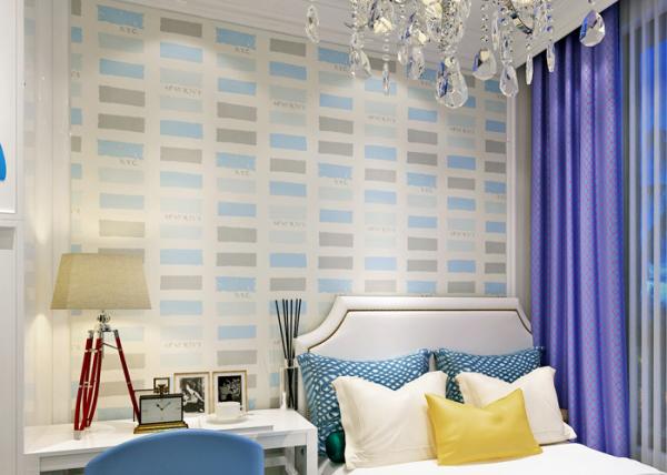 Buy cheap Non Woven Modern Removable Wallpaper / Soundproof Self Adhesive Wallpaper from wholesalers